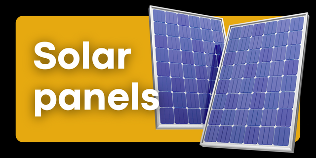 solar power plant panels